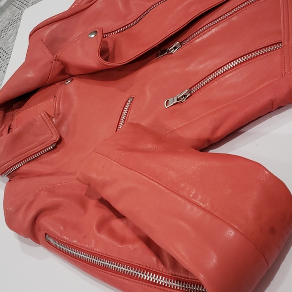 Amaryllis  Motorcycle Jacket Genuine Leather - Picture 3 of 12